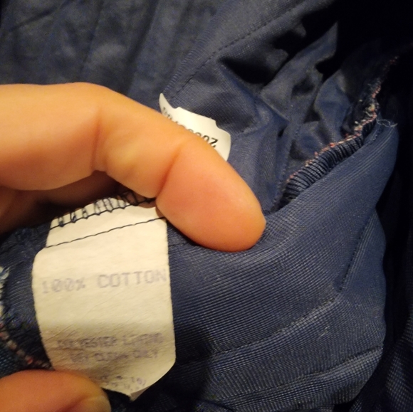 Vintage Quilted Cotton Coat EUC - Picture 3 of 5